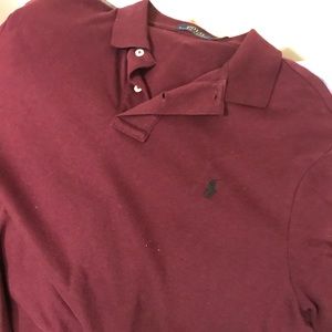 Ralph Lauren Soft Polo Medium Maroon